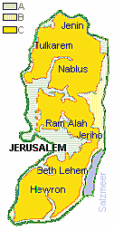 Westbank / Judäah (S) und Samarjah (N)