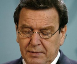 Portrt von Bundeskanzler Schrder. 