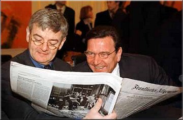 Fischer, Schr�der und die FAZ