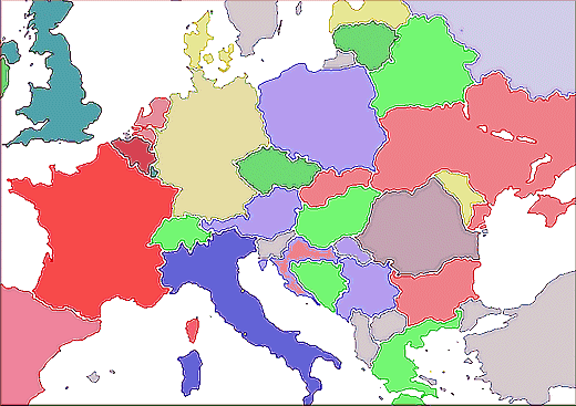 Ashkenasische Landkarte